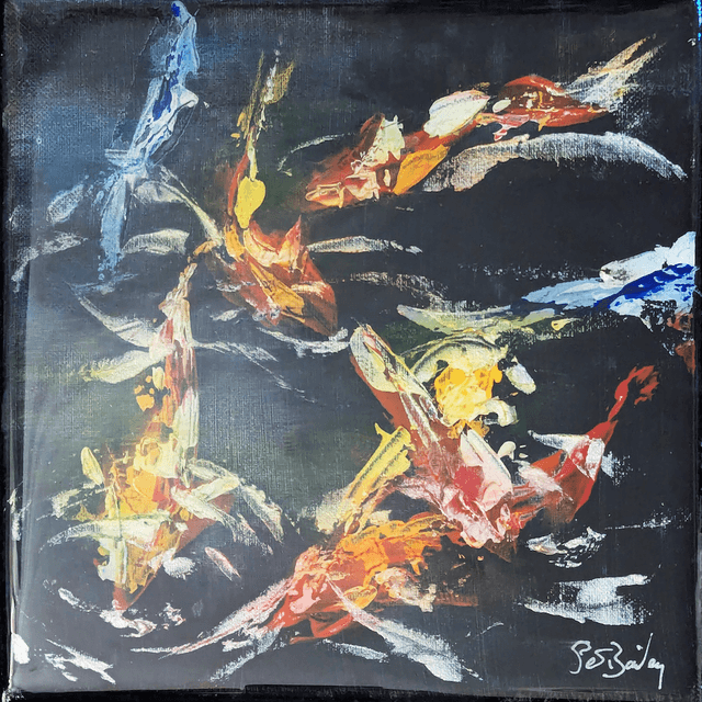 Dancing in the Silence 1 20x20cm £90