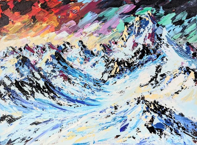 Montes Somniorum 40x30cm £200