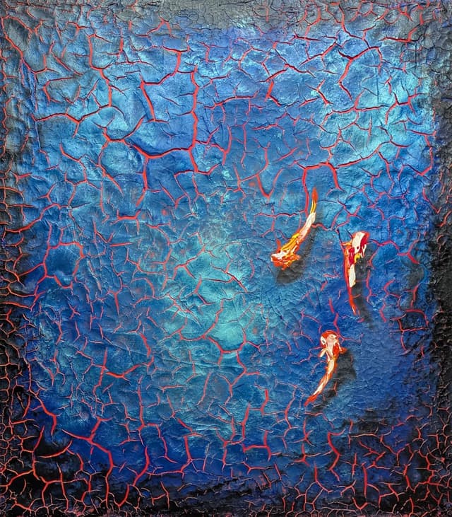 brushing shoulders 60x70cm £750