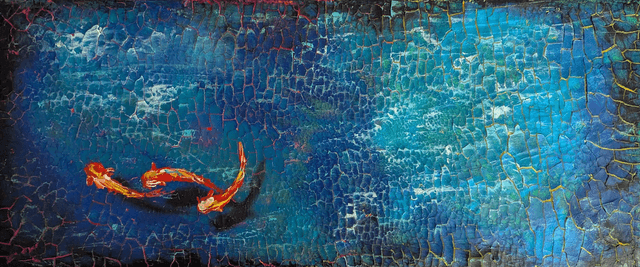 skimming the water 70x30cm £450