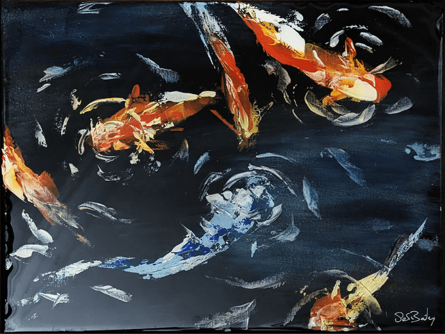 Dancing in the Silence 3 40x30cm £225