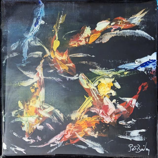 Dancing in the Silence 1 20x20cm £90