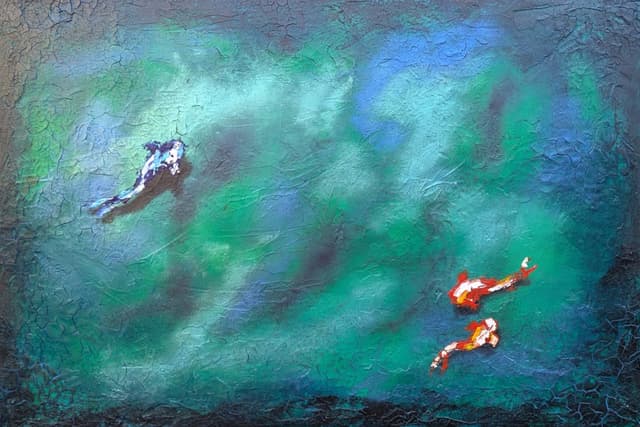 hide and seek 122x81cm £1,595
