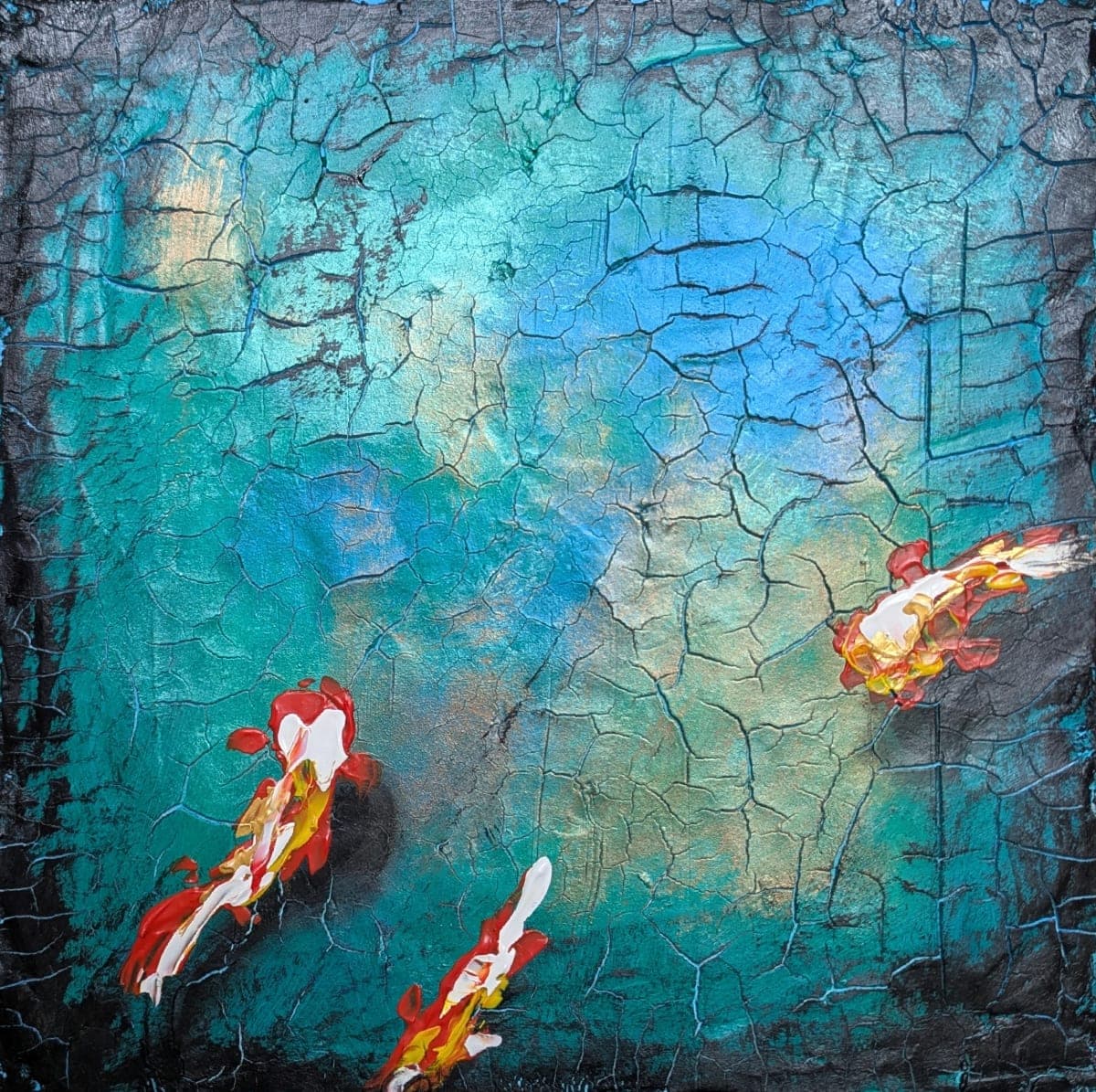 midnight dreams 30x30cm £250