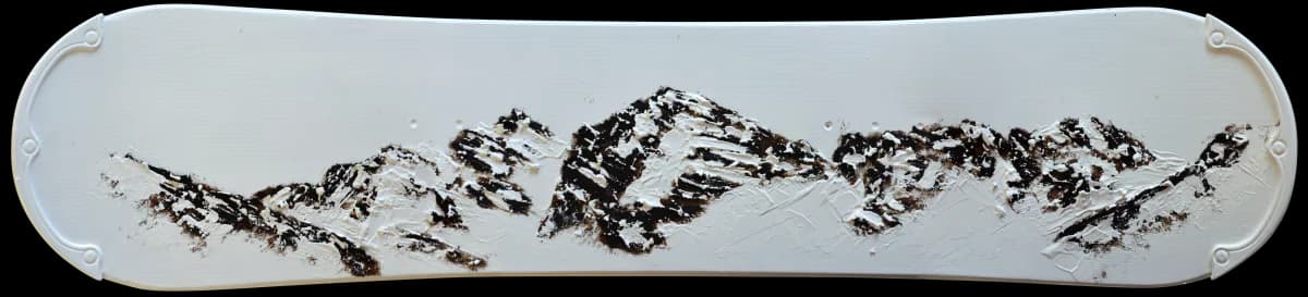 Maroon Bells 110x25cm £500