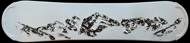 Maroon Bells 110x25cm £500